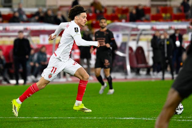 FOOTBALL : AS Monaco VS Stade Rennais FC - Ligue 1 McDonald s - 31 01 2026 Maghnes Akliouche (ASM) - Ligue 1 McDonald s match between AS Monaco and Stade Rennais FC on January 31, 2026 at the Louis II Stadium in Monaco. MonacoMonaco  Copyright: xWilliamxCannarellax