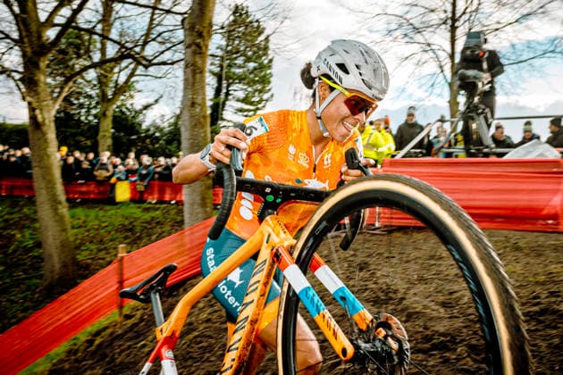 Cyclocross - UCI cyclo-cross World Championships Hulst - Day 2 Ceylin del Carmen Alvarado (NED Fenix - Premier Tech) in action during the UCI cyclo-cross World Championships 2026 UCI cyclo-cross World Championships Women Elite - Hulst The Netherlands Photo: Stijn Bastens CC Hulst The Netherlands  Copyright: xContentxCurationx StijnxBastensx xCCx