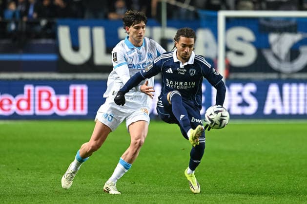 On the 20th day of the McDonald s Ligue 1 season, Paris FC hosted Olympique de Marseille at the Stade Jean Bouin in Paris on 31 January 2026. - 31 01 2026 - France Ile-de-France (region) Paris -  JulienxMattiax xLexPictorium LePictorium_0326923