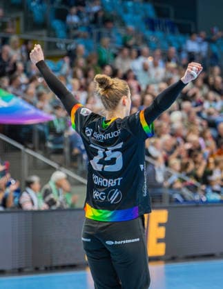 Handball I Women I Season 2025 2026 I 1 HBF I 15 Matchday I VFL Oldenburg SV Union Halle Neustadt I 31 01 2026 Madita Kohorst 25, VfL Oldenburg Oldenburg Small EWE Arena Lower Saxony Germany Copyright: xLobeca JonasxBoningx