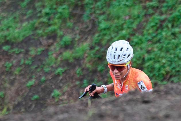 2026-01-31 2026 Rabobank UCI Cyclo-cross World Championships HULST, NETHERLANDS - JANUARY 31: ALVARADO Ceylin del Carmen Ned during the 2026 Rabobank UCI Cyclo-cross World Championships at on January 31, 2026 in Hulst, Netherlands. Hulst Netherlands Content not available for redistribution in The Netherlands directly or indirectly through any third parties. Copyright: xRobxPauelx