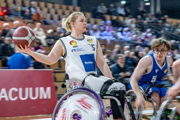 RBBL RSV Lahn Dill RB Zwickau, 31 01 26 Rose Hollermann RSV Lahn Dill, 15 , Lachlin Dalton RB Zwickau, 5 RBBL RSV Lahn Dill RB Zwickau Wetzlar, 31 01 26 Copyright: xBEAUTIFULxSPORTS Roeczeyx