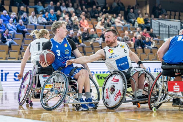 RBBL RSV Lahn Dill RB Zwickau, 31 01 26 Jannik Blair RSV Lahn Dill, 6 , Jack Pierre RB Zwickau, 3 , Rose Hollermann RSV Lahn Dill, 15 RBBL RSV Lahn Dill RB Zwickau Wetzlar, 31 01 26 Copyright: xBEAUTIFULxSPORTS Roeczeyx