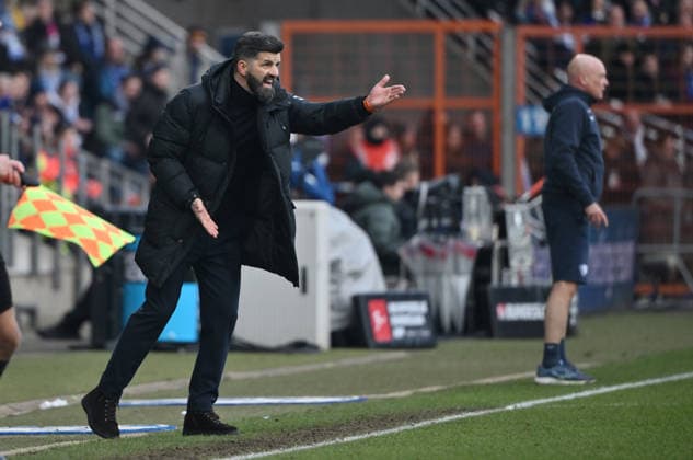 Coach Miron Muslic FC Schalke 04 31 01 2026, Football 2 Bundesliga, Season 2025 2026, 20 Matchday, VfL Bochum FC Schalke 04 2 0 DFL regulations prohibit any use of photographs as image sequences and or quasi video Bochum Vonovia Ruhrstadion Nordrhein Westfalen Germany Team2