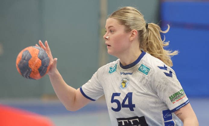 Kornwestheim , Handball Oberliga Women SV Salamander Kornwestheim vs SG BBM Bietigheim , Kaya Kroll Korn