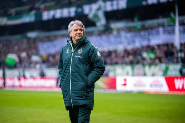 31 01 2026 Soccer, 2025 2026, 1 Bundesliga, 20 Matchday, SV Werder Bremen Borussia Mönchengladbach Horst Steffen Coach Bremen DFL REGULATIONS PROHIBIT ANY USE OF PHOTOGRAPHS AS IMAGE SEQUENCES AND OR QUASI VIDEO