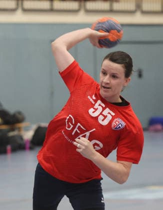Kornwestheim , Handball Oberliga Women SV Salamander Kornwestheim vs SG BBM Bietigheim , Lena Vogt BBM