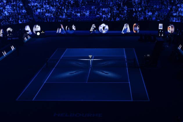 TENNIS AUSTRALIAN OPEN, The Norman Brookes Challenge Cup is seen ahead of the men™s singles final between Carlos Alcaraz of Spain and Novak Djokovic of Serbia on day 15 of the 2026 Australian Open tennis tournament at Melbourne Park in Melbourne, Sunday, February 1, 2026. ( NO ARCHIVING MELBOURNE VICTORIA AUSTRALIA  Copyright: xJOELxCARRETTx 20260201117483066957