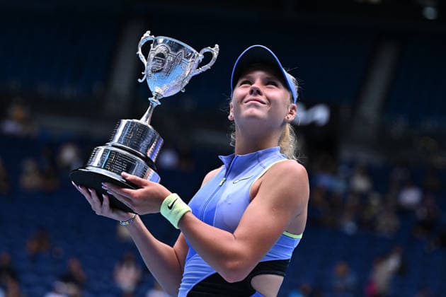 Australian Open 2026 - Ksenia Efremova Wins The Girl Juniors Final Ksenia Efremova (FRA) wins the girl juniors final at the 2026 Australian Open at Melbourne Park in Melbourne, AUSTRALIA, on February, 1 , 2026. Photo by Corinne Dubreuil ABACAPRESS.COM Melbourne Australia  Copyright: xDubreuilxCorinne ABACAx
