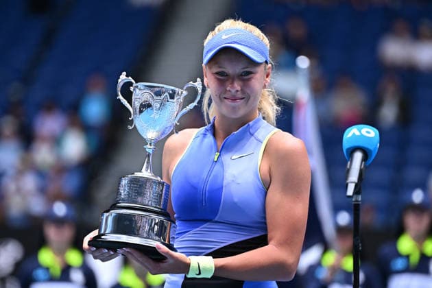 Australian Open 2026 - Ksenia Efremova Wins The Girl Juniors Final Ksenia Efremova (FRA) wins the girl juniors final at the 2026 Australian Open at Melbourne Park in Melbourne, AUSTRALIA, on February, 1 , 2026. Photo by Corinne Dubreuil ABACAPRESS.COM Melbourne Australia  Copyright: xDubreuilxCorinne ABACAx