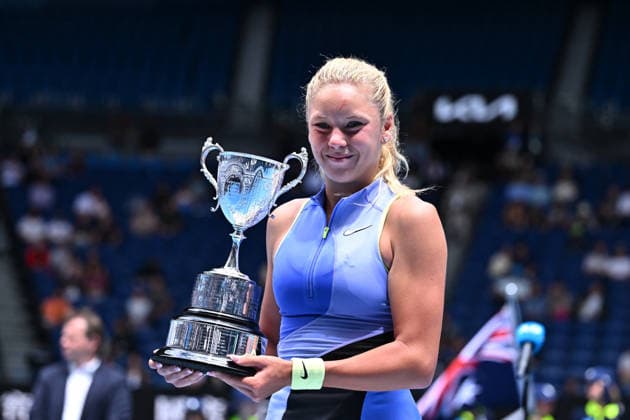 Australian Open 2026 - Ksenia Efremova Wins The Girl Juniors Final Ksenia Efremova (FRA) wins the girl juniors final at the 2026 Australian Open at Melbourne Park in Melbourne, AUSTRALIA, on February, 1 , 2026. Photo by Corinne Dubreuil ABACAPRESS.COM Melbourne Australia  Copyright: xDubreuilxCorinne ABACAx