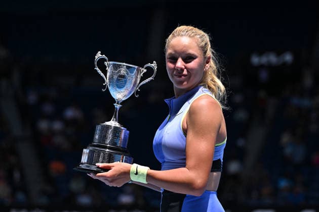 Australian Open 2026 - Ksenia Efremova Wins The Girl Juniors Final Ksenia Efremova (FRA) wins the girl juniors final at the 2026 Australian Open at Melbourne Park in Melbourne, AUSTRALIA, on February, 1 , 2026. Photo by Corinne Dubreuil ABACAPRESS.COM Melbourne Australia  Copyright: xDubreuilxCorinne ABACAx