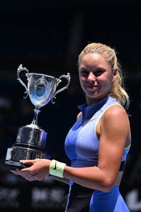 Australian Open 2026 - Ksenia Efremova Wins The Girl Juniors Final Ksenia Efremova (FRA) wins the girl juniors final at the 2026 Australian Open at Melbourne Park in Melbourne, AUSTRALIA, on February, 1 , 2026. Photo by Corinne Dubreuil ABACAPRESS.COM Melbourne Australia  Copyright: xDubreuilxCorinne ABACAx