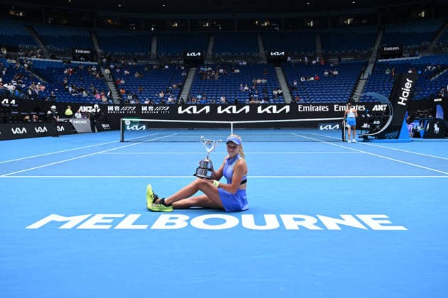 Australian Open 2026 - Ksenia Efremova Wins The Girl Juniors Final Ksenia Efremova (FRA) wins the girl juniors final at the 2026 Australian Open at Melbourne Park in Melbourne, AUSTRALIA, on February, 1 , 2026. Photo by Corinne Dubreuil ABACAPRESS.COM Melbourne Australia  Copyright: xDubreuilxCorinne ABACAx