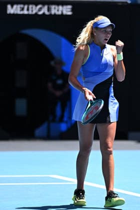 Australian Open 2026 - Ksenia Efremova Wins The Girl Juniors Final Ksenia Efremova (FRA) wins the girl juniors final at the 2026 Australian Open at Melbourne Park in Melbourne, AUSTRALIA, on February, 1 , 2026. Photo by Corinne Dubreuil ABACAPRESS.COM Melbourne Australia  Copyright: xDubreuilxCorinne ABACAx