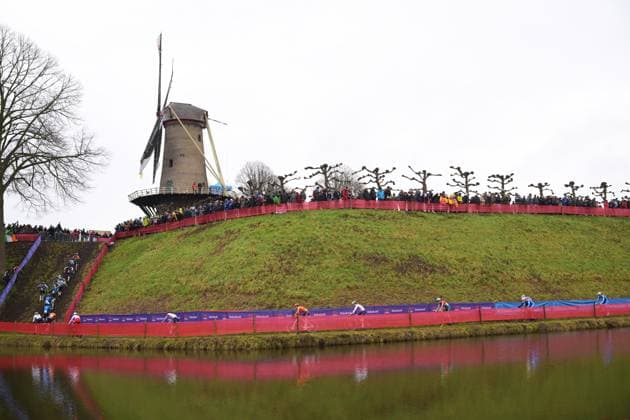 Illustration picture taken during the junior men race at UCI Cyclocross World Championships, on Sunday 01 February 2026, in Hulst, The Netherlands. DAVIDxPINTENS  x160209970x