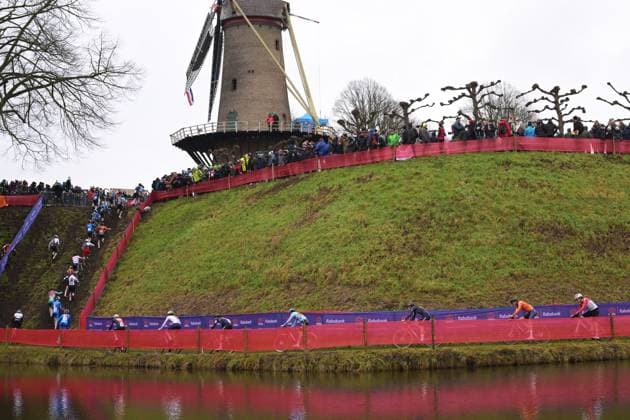 Illustration picture taken during the junior men race at UCI Cyclocross World Championships, on Sunday 01 February 2026, in Hulst, The Netherlands. DAVIDxPINTENS  x160210228x