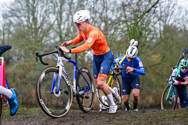UCI World Championships 2026 Hulst HULST, BELGIUM - FEBRUARY 01 : Heeren Delano (Ned) in action during the 2026 UCI Cyclo-Cross World Championships for Men Junior on February 01, 2026 in Hulst, Belgium, 01 02 2026 Hulst Belgium  Copyright: xNicoxVereeckenx