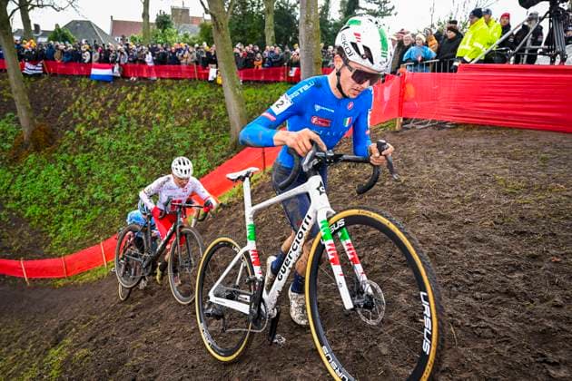 UCI World Championships 2026 Hulst HULST, BELGIUM - FEBRUARY 01 : Pezzo Rosola Patrik (Ita) in action during the 2026 UCI Cyclo-Cross World Championships for Men Junior on February 01, 2026 in Hulst, Belgium, 01 02 2026 Hulst Belgium  Copyright: xNicoxVereeckenx