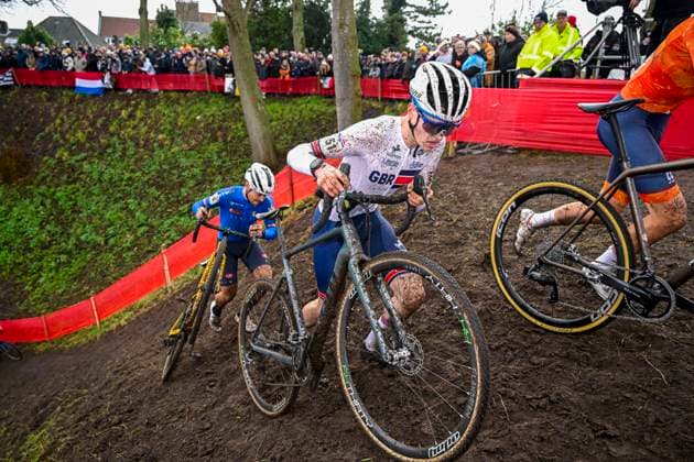 UCI World Championships 2026 Hulst HULST, BELGIUM - FEBRUARY 01 : Trafford Luke (Gbr) in action during the 2026 UCI Cyclo-Cross World Championships for Men Junior on February 01, 2026 in Hulst, Belgium, 01 02 2026 Hulst Belgium  Copyright: xNicoxVereeckenx