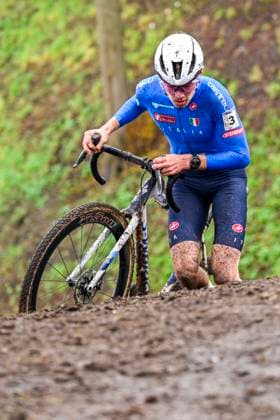 UCI World Championships 2026 Hulst HULST, BELGIUM - FEBRUARY 01 :Grigolini Filippo (Ita) in action during the 2026 UCI Cyclo-Cross World Championships for Men Junior on February 01, 2026 in Hulst, Belgium, 01 02 2026 Hulst Belgium  Copyright: xNicoxVereeckenx