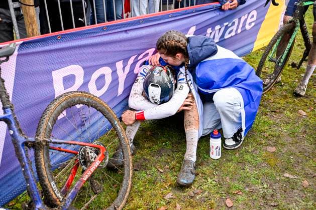 UCI World Championships 2026 Hulst HULST, BELGIUM - FEBRUARY 01 : Bruyere Joumard Soren (Fra) dejected during the 2026 UCI Cyclo-Cross World Championships for Men Junior on February 01, 2026 in Hulst, Belgium, 01 02 2026 Hulst Belgium  Copyright: xNicoxVereeckenx