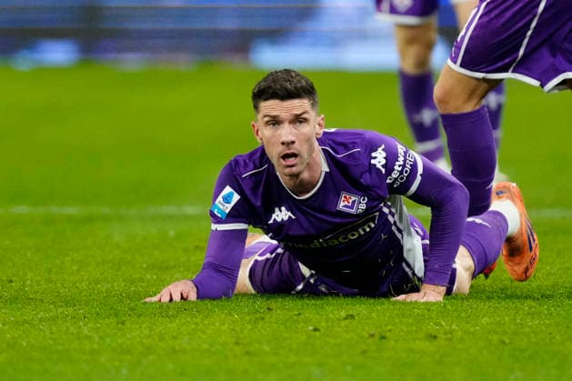 Robin Gosens of ACF Fiorentina during the Serie A match between SSC Napoli and ACF Fiorentina at Stadio Diego Armando Maradona Naples Italy on 31 January 2026. Naples Stadio Diego Armando Maradona Naples Italy Copyright: xFrancoxRomanox SP24-1356-069