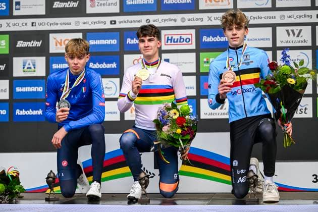 Cycling, Cyclocross, World Championships in Hulst, junior mens race