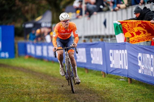 HULST , 01 02-2026 , UCI Cyclo-cross World Championships day 3 , Sunday Junior men , WK veldrijden , picture shows Delano Heeren (NED) UCI Cyclo-cross World Championships (Sunday)  x201236921x Copyright: