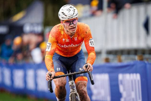 HULST , 01 02-2026 , UCI Cyclo-cross World Championships day 3 , Sunday Junior men , WK veldrijden , picture shows Delano Heeren (NED) UCI Cyclo-cross World Championships (Sunday)  x201236936x Copyright:
