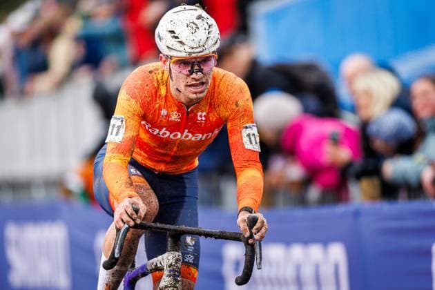 HULST , 01 02-2026 , UCI Cyclo-cross World Championships day 3 , Sunday Junior men , WK veldrijden , picture shows Delano Heeren (NED) UCI Cyclo-cross World Championships (Sunday)  x201236939x Copyright: