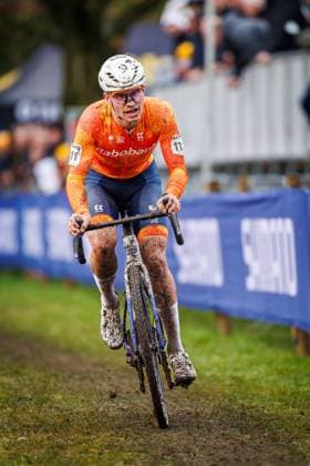 HULST , 01 02-2026 , UCI Cyclo-cross World Championships day 3 , Sunday Junior men , WK veldrijden , picture shows Delano Heeren (NED) UCI Cyclo-cross World Championships (Sunday)  x201236942x Copyright:
