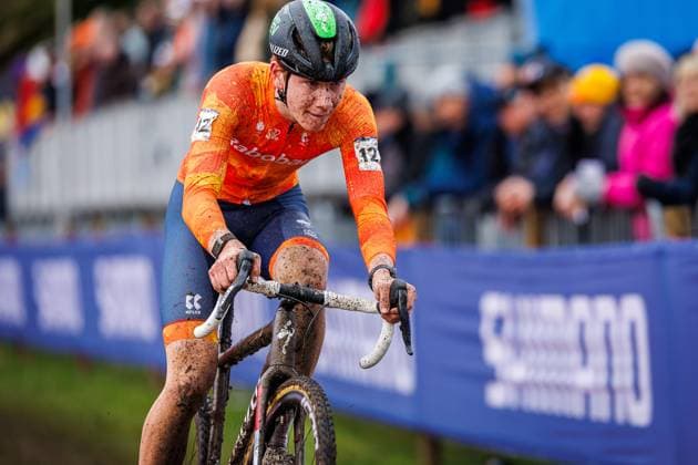 HULST , 01 02-2026 , UCI Cyclo-cross World Championships day 3 , Sunday Junior men , WK veldrijden , picture shows NoÃ«l Goijert (NED) UCI Cyclo-cross World Championships (Sunday)  x201236944x Copyright: