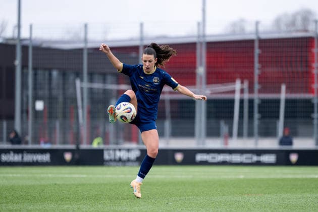 Lisa Kossmann SG 99 Andernach, 06 on the ball, GER, VfB Stuttgart vs SG 99 Andernach, Soccer, Women, 2 Bundesliga, Matchday 15, Season 2025 2026, 01 02 2026 GER, VfB Stuttgart vs SG 99 Andernach, Soccer, Women, 2 Bundesliga, Matchday 15, Season 2025 2026, 01 02 2026 Bad Cannstatt Copyright: xEibner-Pressefoto Memmlerx EP_MMR