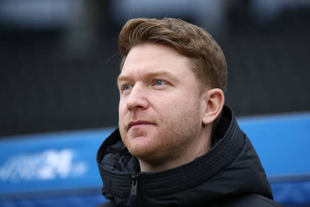 01 02 2026, xtgx, Soccer 2 Bundesliga, Hertha BSC Berlin SV Darmstadt 98 v l Sporting Director Paul Fernie SV Darmstadt 98 DFL DFB REGULATIONS PROHIBIT ANY USE OF PHOTOGRAPHS as IMAGE SEQUENCES and or QUASI VIDEO Berlin