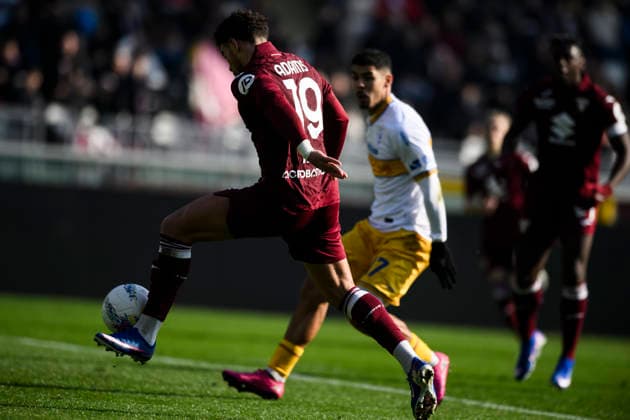 Torino FC v US Lecce - Serie A Che Adams of Torino FC scores a goal during the Serie A football match between Torino FC and US Lecce. Turin Italy Copyright: xNicolòxCampox