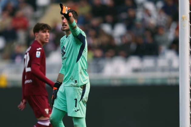 Alberto Paleari (Torino Fc) gestures, Serie A, Torino FC v US Lecce , Olimpico, February 1, 2026, Turin, Italy.