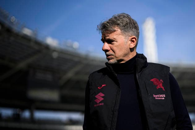 Torino FC v US Lecce - Serie A Marco Baroni head coach of Torino FC, looks on prior to the Serie A football match between Torino FC and US Lecce. Turin Italy Copyright: xNicolòxCampox
