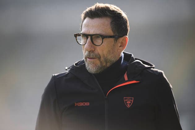 Torino FC v US Lecce - Serie A Eusebio Di Francesco, head coach of US Lecce, looks on prior to the Serie A football match between Torino FC and US Lecce. Turin Italy Copyright: xNicolòxCampox