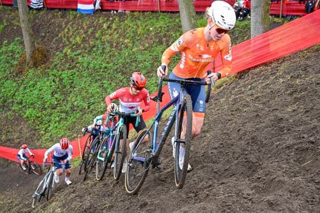 UCI World Championships 2026 Hulst HULST, THE NETHERLANDS - FEBRUARY 01 : Langenbarg Puck (Ned) in action during the 2026 UCI Cyclo-Cross World Championships for Women Under 23 on February 01, 2026 in Hulst, The Netherlands, 01 02 2026 Hulst The Netherlands  Copyright: xNicoxVereeckenx