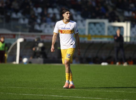 Omri Gandelman of US Lecce during the Italian Serie A 2025 26 season football match between Torino FC and US Lecce on 01 February 2026 at Stadio Olimpico Grende Torino ,Turin, Italy. Photo Nderim KACELI  Copyright: xNderimxKaceli IPAxSportx xipa-agency.netx xx IPA_70834435 IPA_Agency_IPA70834435