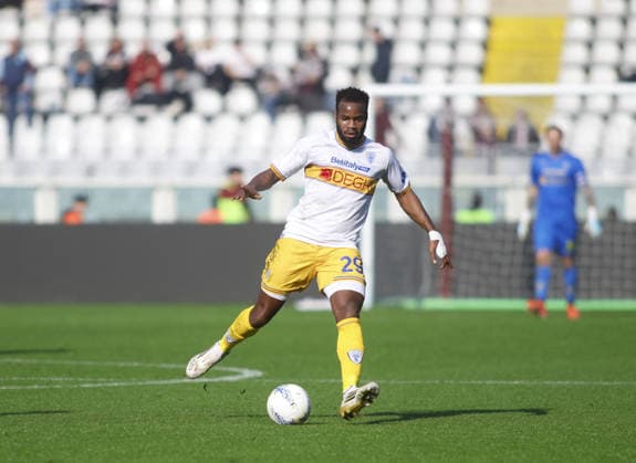 CALCIO - Serie A - Torino FC vs US Lecce Lassana Coulibaly of US Lecce during the Italian Serie A 2025 26 season football match between Torino FC and US Lecce on 01 February 2026 at Stadio Olimpico Grende Torino ,Turin, Italy. Photo Nderim KACELI Turin Italy  Copyright: xIPAxSport ABACAx