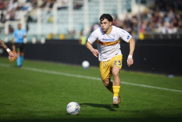 CALCIO - Serie A - Torino FC vs US Lecce Riccardo Sottil of US Lecce during the Italian Serie A 2025 26 season football match between Torino FC and US Lecce on 01 February 2026 at Stadio Olimpico Grende Torino ,Turin, Italy. Photo Nderim KACELI Turin Italy  Copyright: xIPAxSport ABACAx