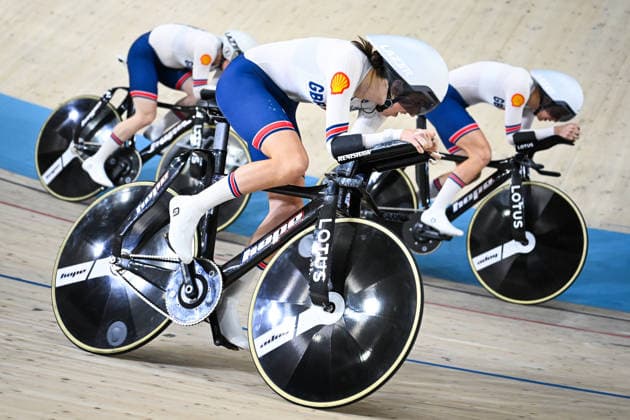 2026 UEC Track Elite European Championships Picture by Olly Hassell SWpix.com - 01 02 2026 - Cycling - 2026 UEC Track Elite European Championships - Konya Velodrome, Konya, Türkiye - Women s Team Pursuit Qualifying - Millie Couzens (Great Britain) Copyright: x xSWpix.comx(t axPhotographyxHubxLtd)xOllyxHassell SWpix.comx SWP-3177-0072