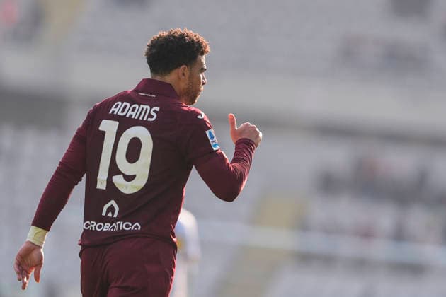 TorinoÕs Che Adams during the Serie A soccer match between Torino Fc and Lecce at the Stadio Olimpico Grande Torino in Turin, north west Italy - February 1, 2026. - Soccer  Copyright: xFabioxFerrari LaPressex