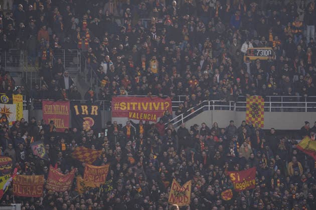 LecceÕs supporter during the Serie A soccer match between Torino Fc and Lecce at the Stadio Olimpico Grande Torino in Turin, north west Italy - February 1, 2026. - Soccer  Copyright: xFabioxFerrari LaPressex