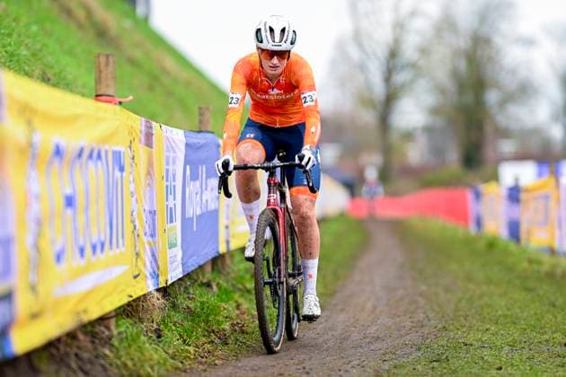 UCI World Championships 2026 Hulst HULST, THE NETHERLANDS - FEBRUARY 01 : Bentveld Leonie (Ned) in action during the 2026 UCI Cyclo-Cross World Championships for Women Under 23 on February 01, 2026 in Hulst, The Netherlands, 01 02 2026 Hulst The Netherlands  Copyright: xNicoxVereeckenx