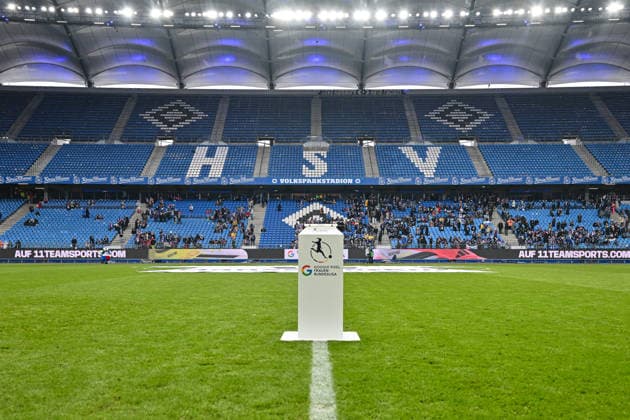 Google Pixel Womens Bundesliga Hamburger SV SC Freiburg 01 02 2026 HAMBURG, GERMANY 01 FEBRUARY A view of Hamburg Volkspark before the match between Hamburger SV and SC Freiburg on matchday 16 of the Google Pixel Womens Bundesliga at Volksparkstadion Symbol image Copyright: xBEAUTIFULxSPORTS Goldbergx