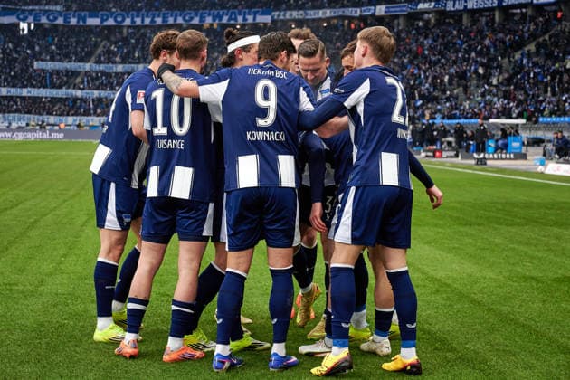 Hertha BSC Berlin cheers, GER, Hertha BSC vs ,SV Darmstadt 98, 2 Bundesliga, Season 2025 2026, Matchday 20, 01 02 2026 DFL REGULATES PROHIBIT ANY USE OF PHOTOGRAPHS AS IMAGE SEQUENCES AND OR QUASI VIDEO GER, Hertha BSC vs ,SV Darmstadt 98, 2 Bundesliga, Season 2025 2026, Matchday 20, 01 02 2026 Berlin Copyright: xEibner-Pressefotox xClaudiusxRauchx EP_CRH