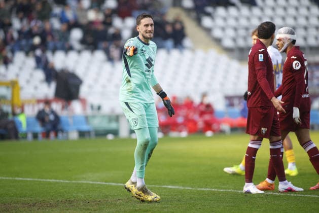 CALCIO - Serie A - Torino FC vs US Lecce Alberto Paleari of Torino FC during the Italian Serie A 2025 26 season football match between Torino FC and US Lecce on 01 February 2026 at Stadio Olimpico Grende Torino ,Turin, Italy. Photo Nderim KACELI Turin Italy  Copyright: xIPAxSport ABACAx